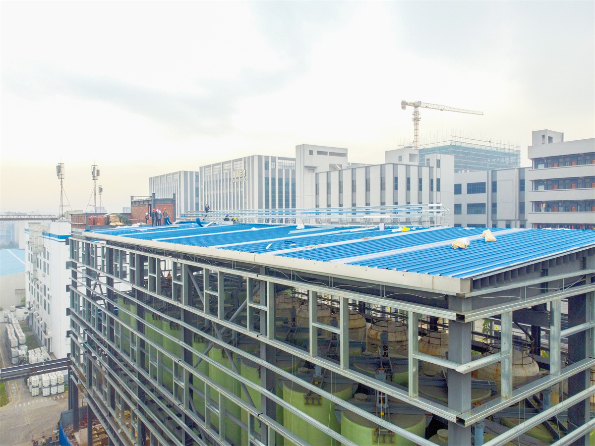 Multi-story Prefabricated Steel Structure Building for Steel Workshop