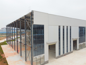 Prefabricated Steel Construction Buildings Steel Structure Warehouse Large Span Steel Workshop