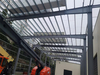 50mm Rock Wool Sandwich Panel Prefabricated Steel Structure Warehouse for Vancouver
